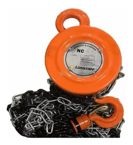 Guinche a cadena 2ton 3mts cadena